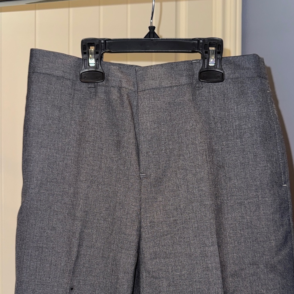 Brooks bros Gray Dress Pants, for teenage boy.  Grey.  Size 14.